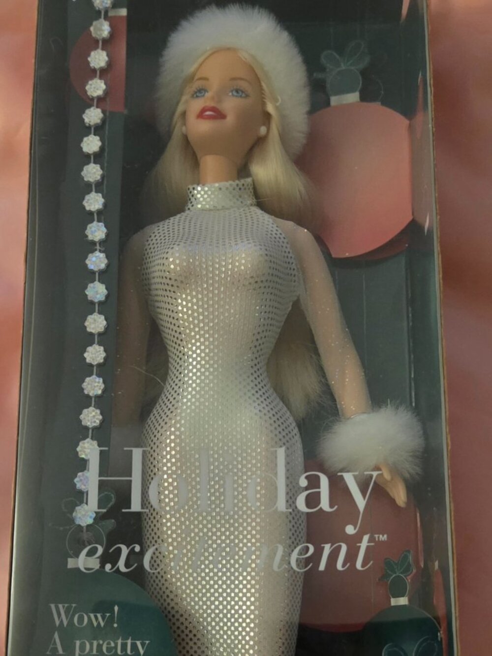 Holiday Excitement Barbie 2001 MIB